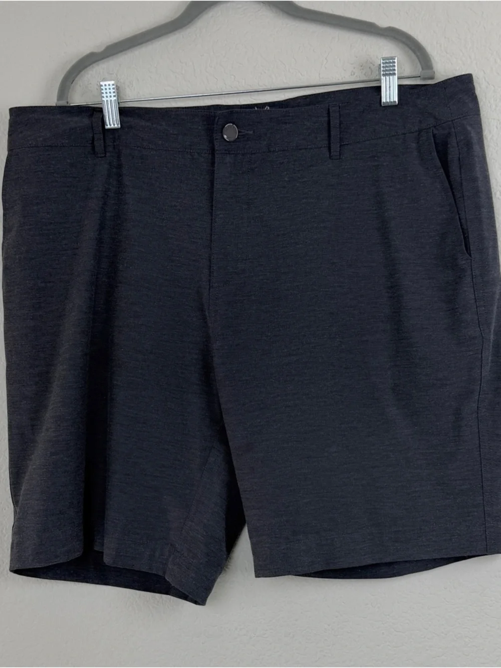 FAHERTY Men’s All Day Shorts 9” | 38 | Dark Grey